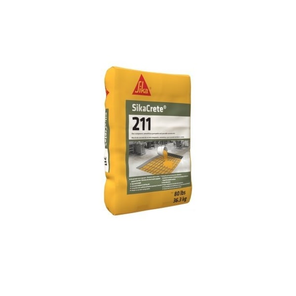 Sika Sikacrete 211 Pumpable and Pourable Concrete Mix 80lb Bag 470862 - main